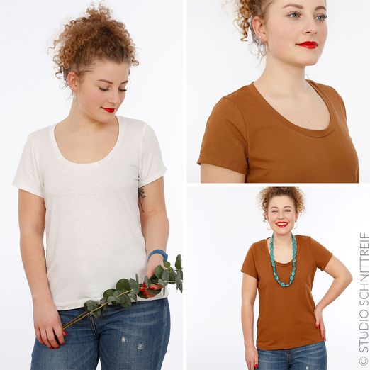 T-shirt basique - MADAME ANICA - Patron numérique T-shirt basique - MADAME ANICA - Patron numérique