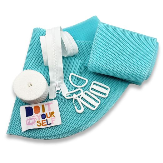Kit de couture pour Sac demi-lune - Turquoise