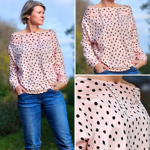 Oversize Pullover - Neela - Schnittmuster eBook