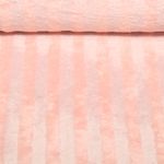 Eponge - Rayures teintées dans la masse Vieux rose Rose poudré