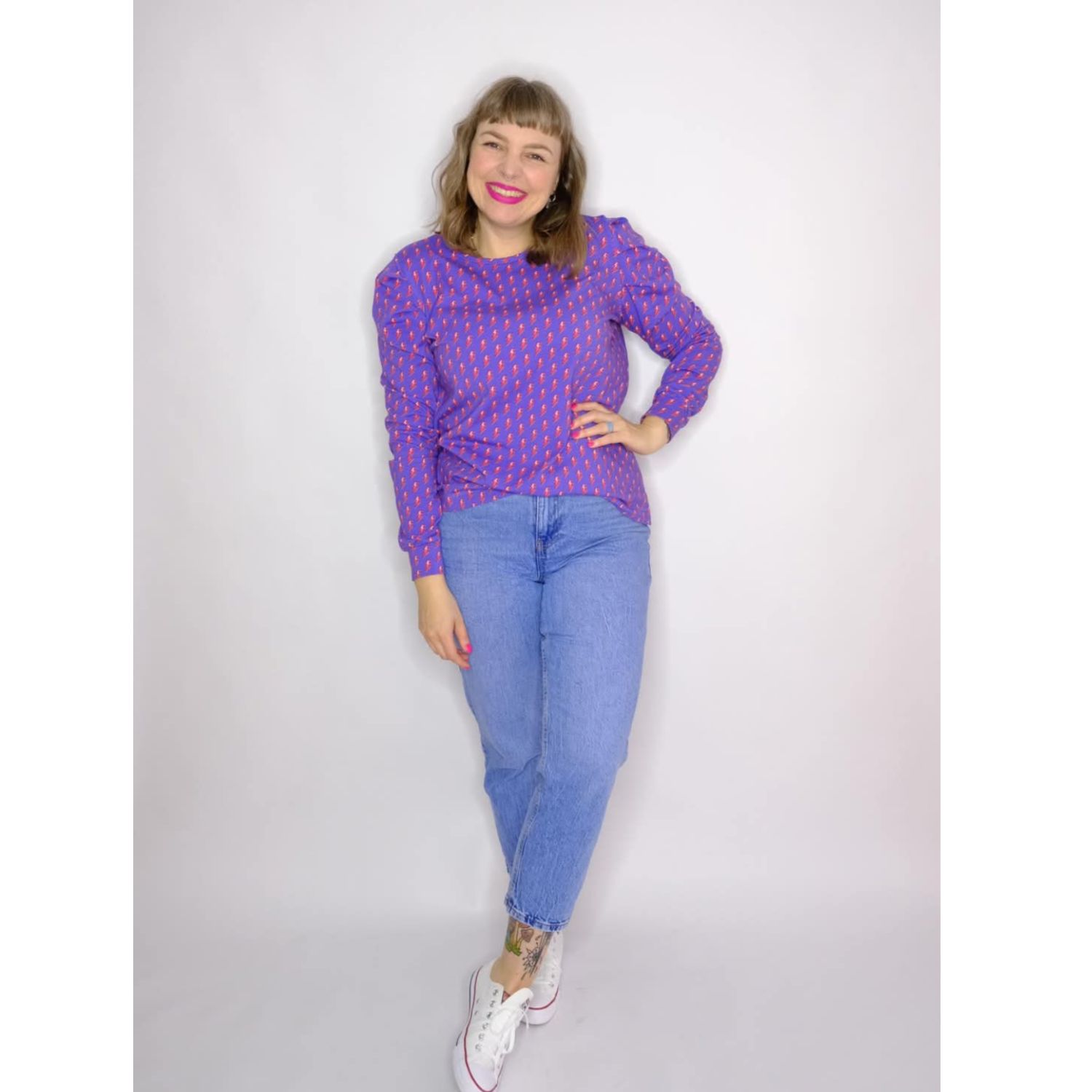 Jersey bio - Hamburger Liebe Choose your Vibe Power Violet-2 Jersey bio - Hamburger Liebe Choose your Vibe Power Violet-2