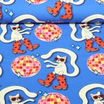 Bio Canvas - Hamburger Liebe Choose Your Vibe Dance It Out Blau