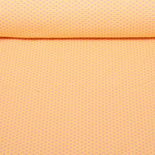 Jersey jacquard bio - Choose your Vibe Moody Knit Orange