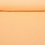 Jersey jacquard bio - Choisis ta vibe Moody Knit Orange