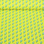 Mousseline bio lisse - Hamburger Liebe Choose your Vibe Power Jaune