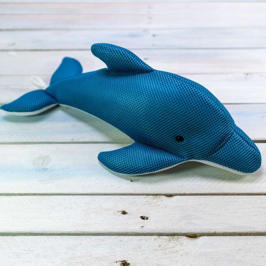Nähset Wassertier Delphin - jeansblau