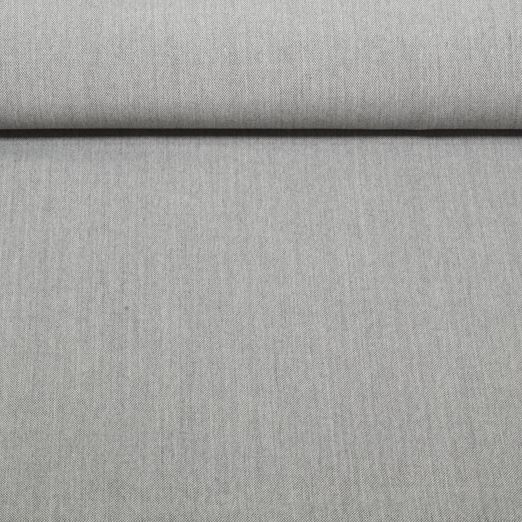 Tissu extérieur - Solution Dyed Fibre acrylique teintée Uni Mélange gris clair