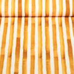 Outdoorstoff - Teflonbeschichtet Gemalte Streifen Gelb