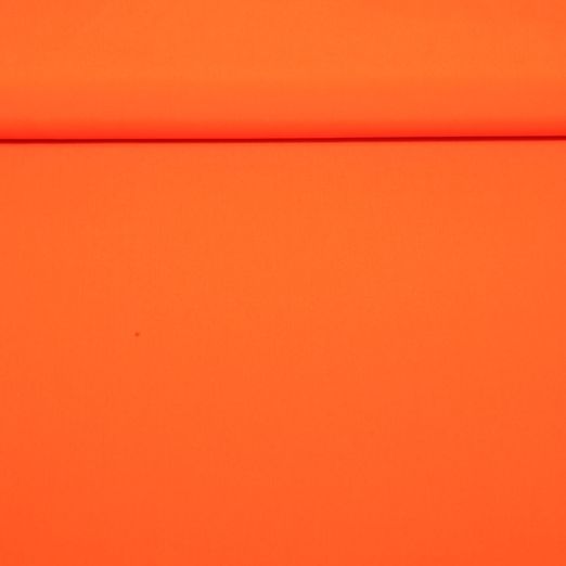 Badeshorts Stoff - Uni Orange Recycelt