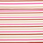Orgaaninen Jersey - Just Stripes Monivärinen vaaleanpunainen