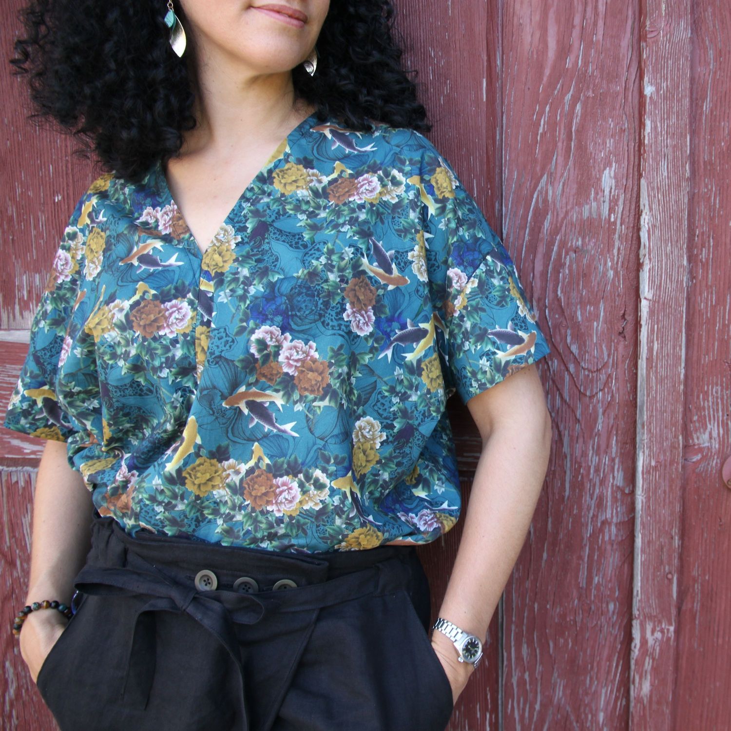 Kleid / Shirt - RUMI - Schnittmuster eBook-4 Kleid / Shirt - RUMI - Schnittmuster eBook-4