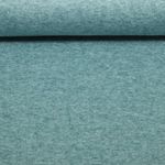 Jersey tricoté Rita - Bleu pétrole Mélange Pastel