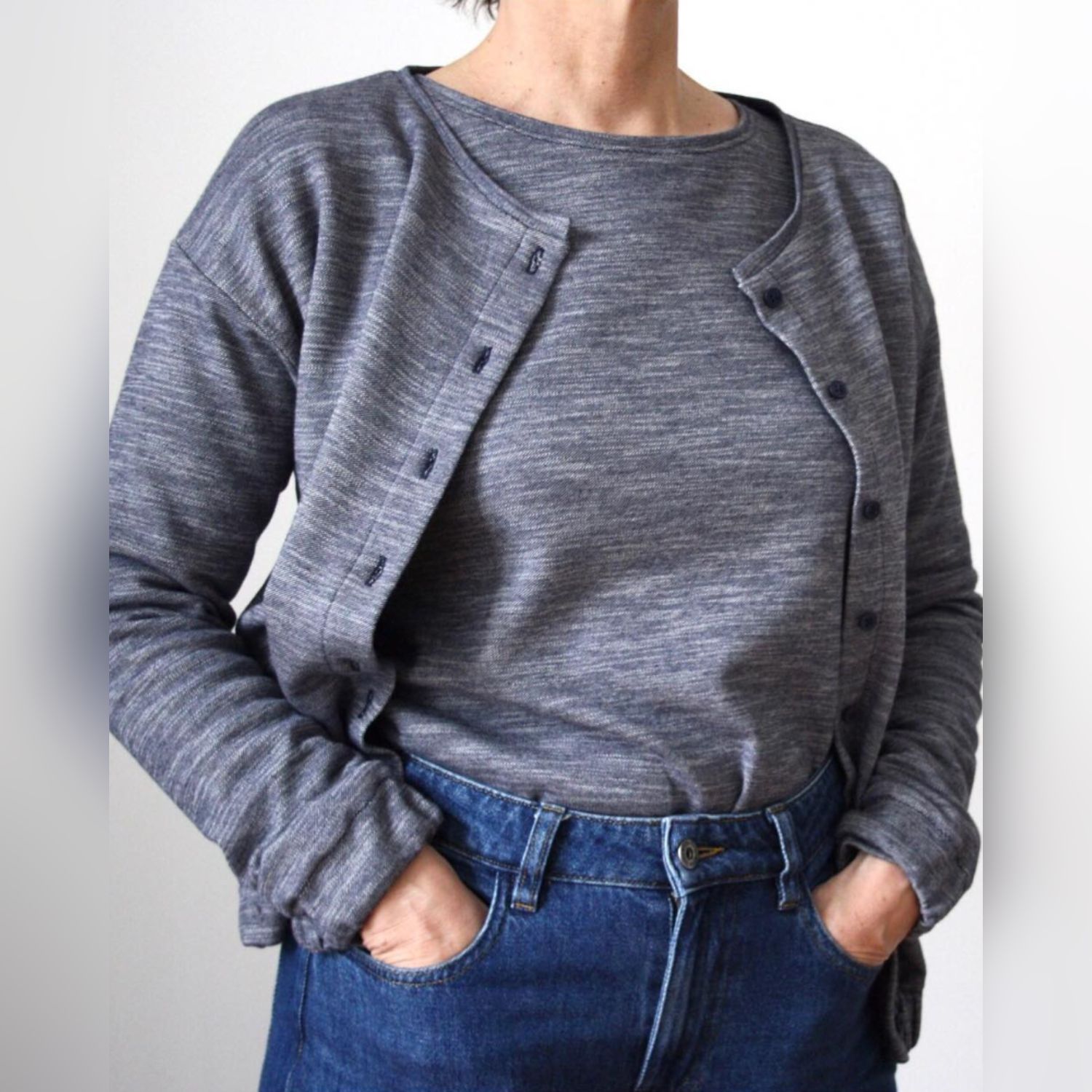 Shirt / Cardigan - PAULA - Schnittmuster eBook-3 Shirt / Cardigan - PAULA - Schnittmuster eBook-3