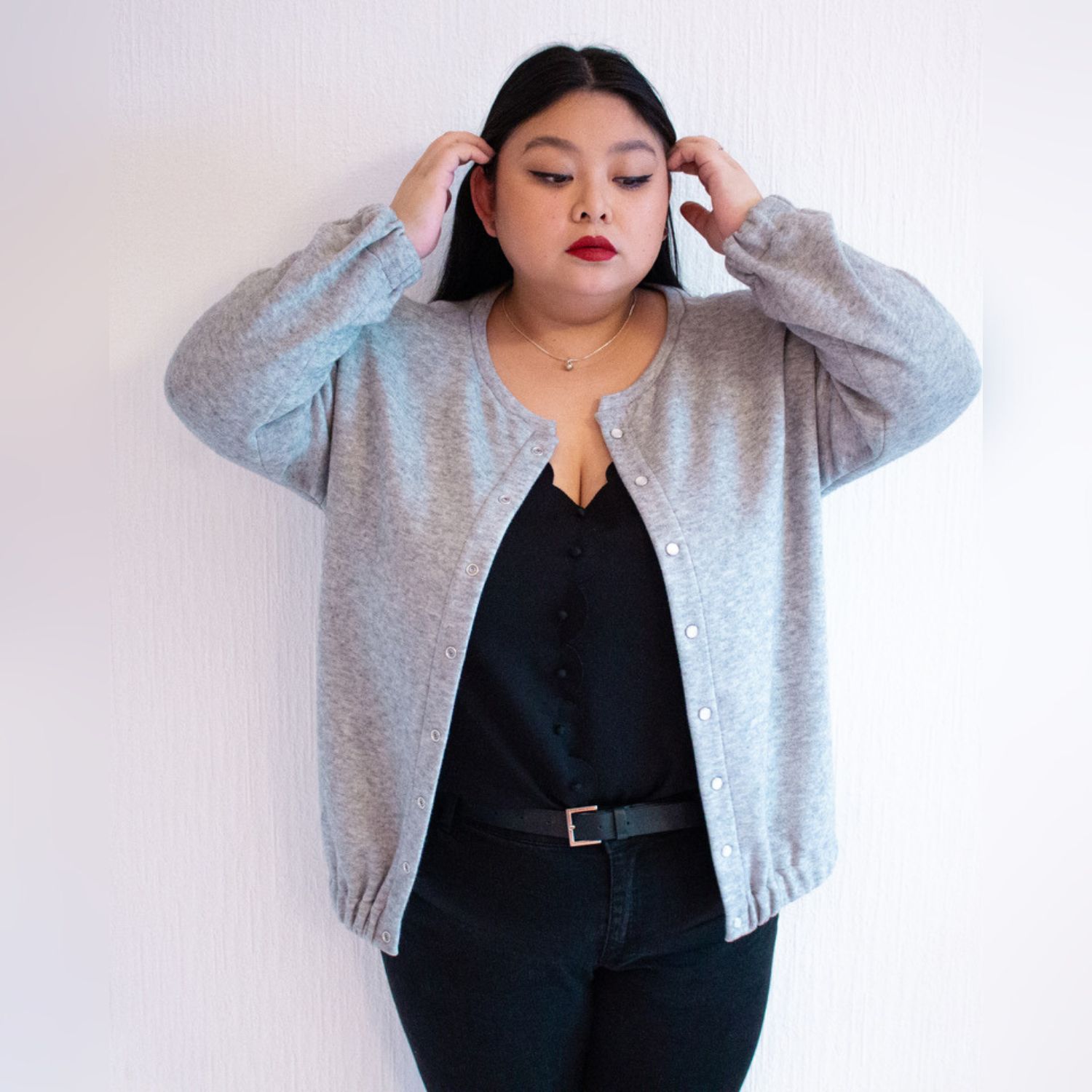 Shirt / Cardigan - PAULA - Schnittmuster eBook-7 Shirt / Cardigan - PAULA - Schnittmuster eBook-7