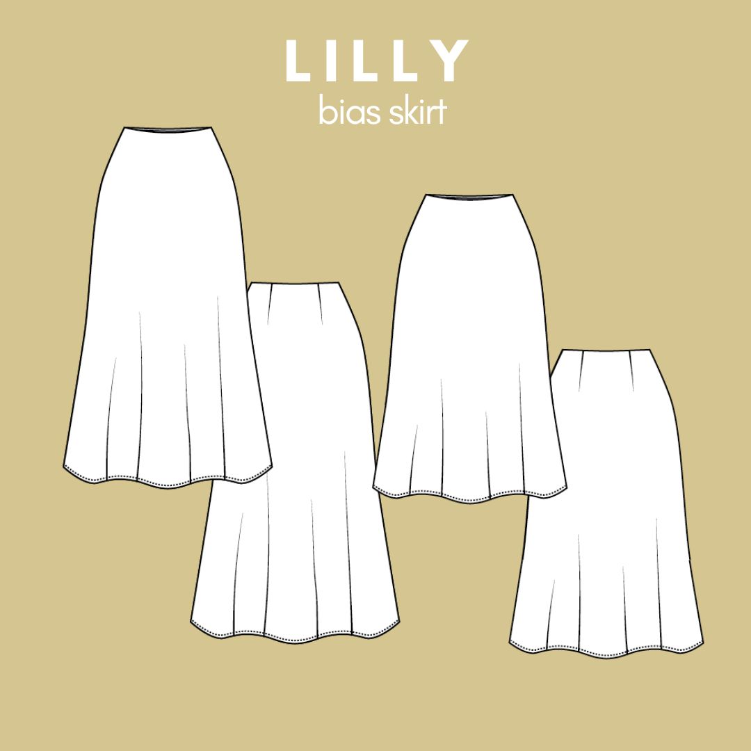 Rock - LILLY - Schnittmuster eBook-1 Rock - LILLY - Schnittmuster eBook-1