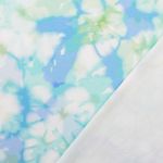 Jersey - Digitaldruck Batikblüten Hellblau Jersey - Digitaldruck Batikblüten Hellblau