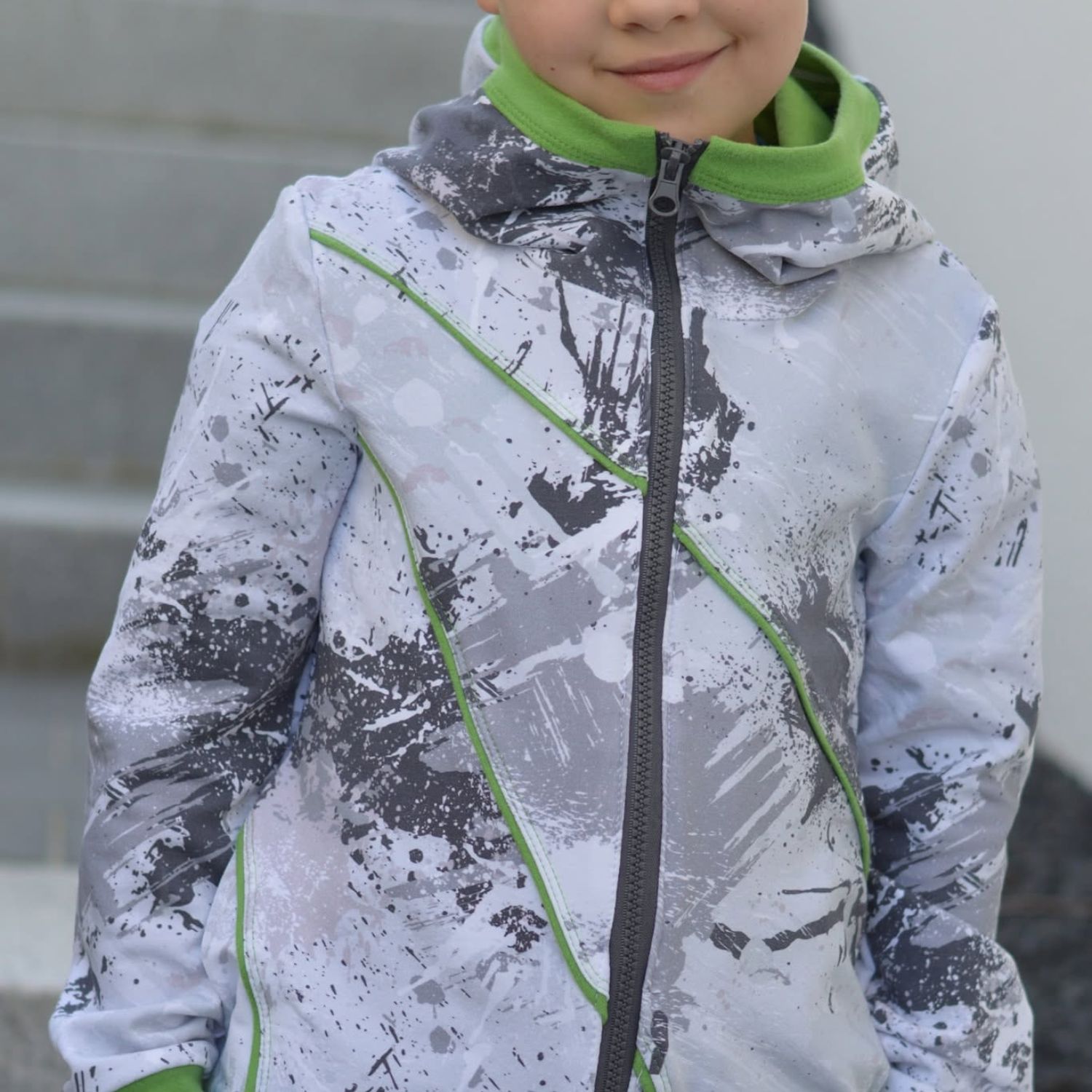 Sweatjacke - Solea Sweat*ee Kids - Schnittmuster eBook-5 Sweatjacke - Solea Sweat*ee Kids - Schnittmuster eBook-5
