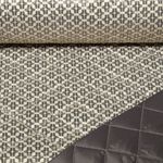 Tissu matelassé pour veste - Rétro Gris