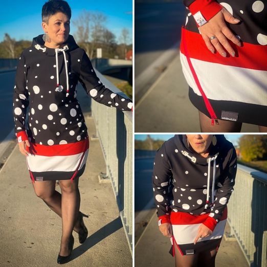 Hoodie / Hoodiekleid - Liora - Schnittmuster eBook