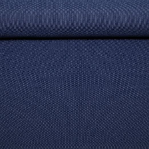 Tissu d´extérieur Oléfine Kanaria - Uni Bleu foncé