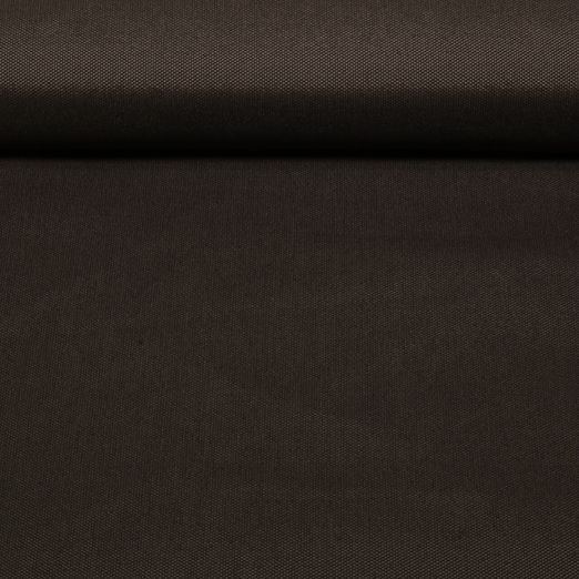 Tissu d´extérieur Oléfine Kanaria - Uni Marron foncé