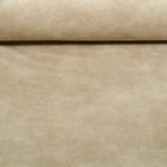 Polsterstoff Bizon - Lederoptik Uni Beige