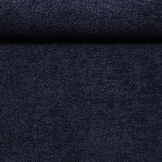 Tissu ameublement Freya - Uni Bleu marine
