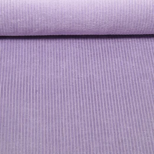 Velours côtelé Carole - Effet lavé Velours côtelé 4,5mm Lilas