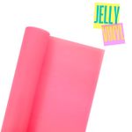 Vinyle Jelly - 30 x 135cm - Rose vif