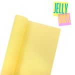 Vinyle Jelly - 30 x 135cm - Jaune