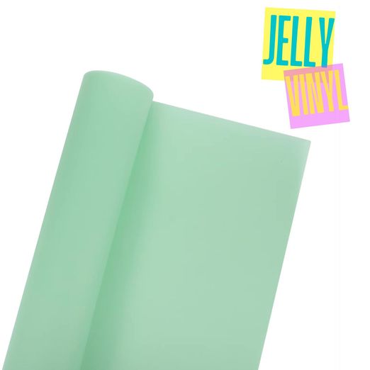 Vinyle Jelly - 30 x 135cm - Vert menthe