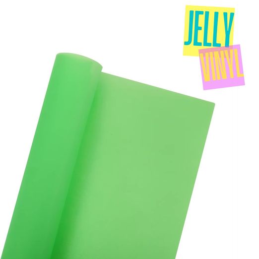 Vinyle Jelly - 30 x 135cm - Vert
