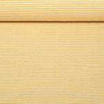 Jersey Jacquard - Rayures Mini Ecru Ocre