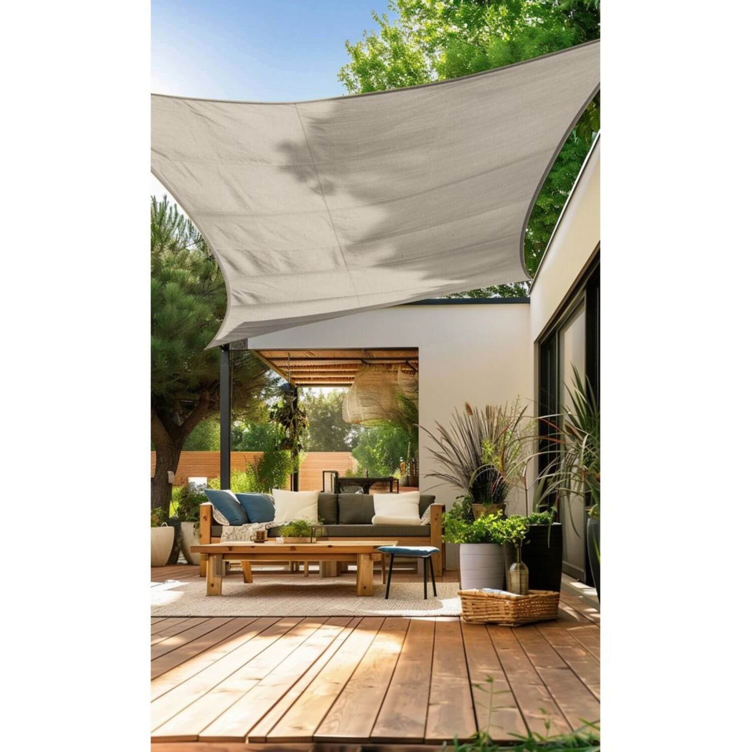 Toile de coton - Extra large Uni Naturel-1 Toile de coton - Extra large Uni Naturel-1