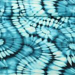 Viskose-Popeline - Digitaldruck Batik Türkis
