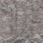 Spitzenstoff - Uni Beige