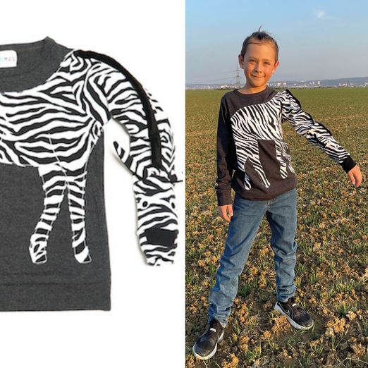 Pullover - Zebra - Schnittmuster eBook