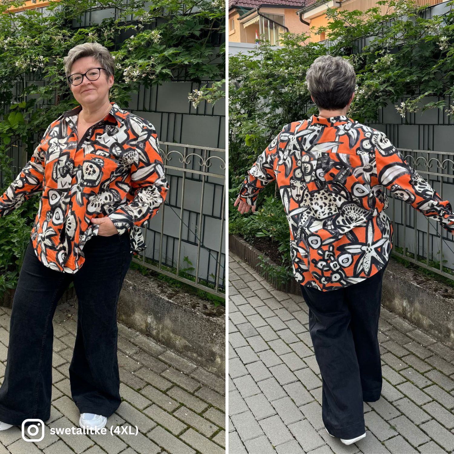 Bluse - Kaia - Schnittmuster eBook-4 Bluse - Kaia - Schnittmuster eBook-4