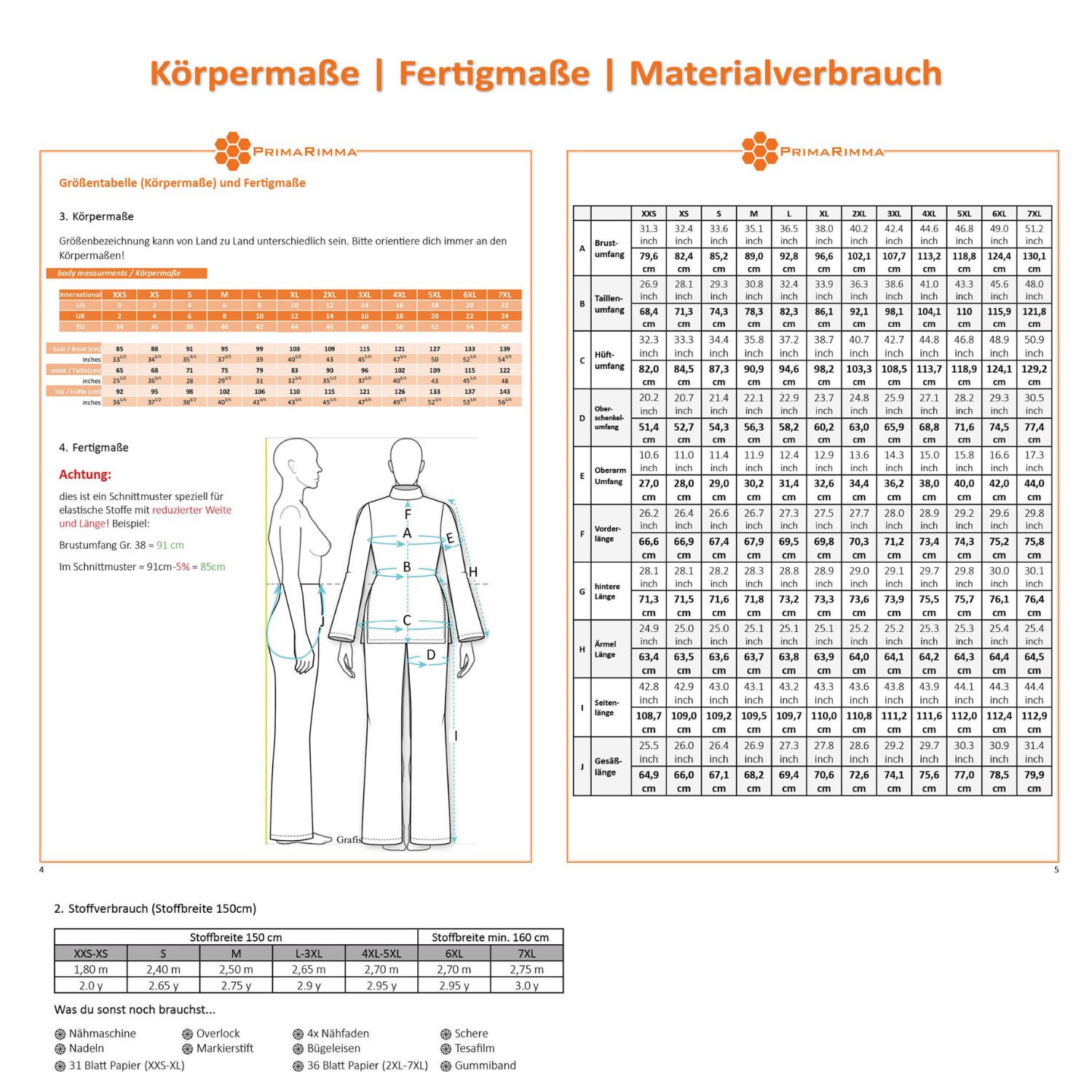 Lounge Set - Fiona - Schnittmuster eBook-1 Lounge Set - Fiona - Schnittmuster eBook-1