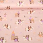 Popeline de coton - Princesses Mauve