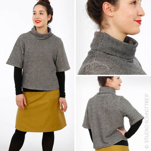 Pull manches courtes - MADAME DÖRTE - Patron numérique Pull manches courtes - MADAME DÖRTE - Patron numérique