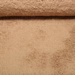 Kuschelteddyfleece Benita - Hellbraun