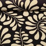 Gobelin - Feuilles Noir