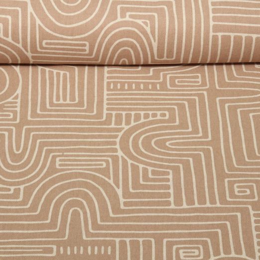 Toile canevas - Labyrinthe Sable
