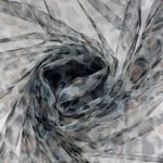 Tulle souple - Léopard Gris
