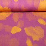 Sweat gratté - French Terry Impr. digi. Camouflage Hortensia