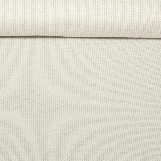 Jersey bio - Albstoffe Jacquard Knit Knit - Ecru