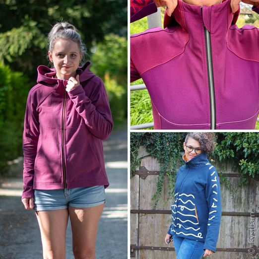 Raglanjacke - Isdropp - Schnittmuster eBook