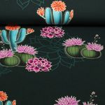 Bio Sommersweat - Western Fairy Tales Prairie Blossom Grün