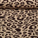 Organic Jacquard Jersey - Western Fairy Tales Safari Doubleface Beige